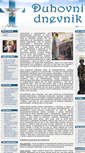 Mobile Screenshot of duhovnidnevnik.net
